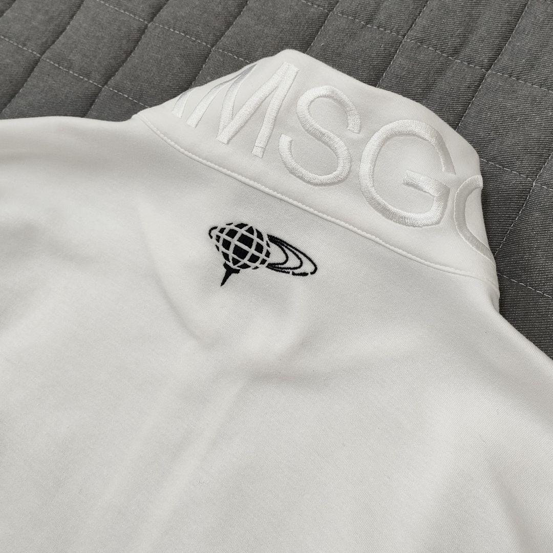 ビームスゴルフ　3way　レオフィール　中綿ブルゾン　ジャケット　高機能　白　M