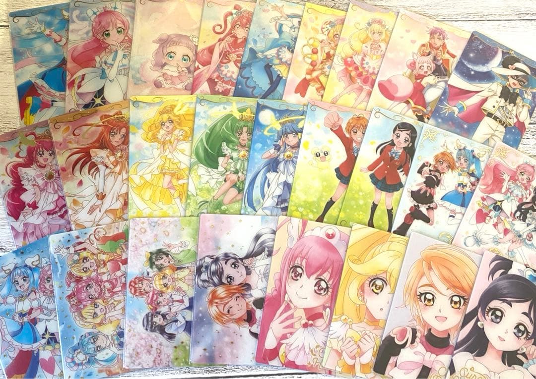 プリキュアカードウエハース第7弾26枚フルコンプセット