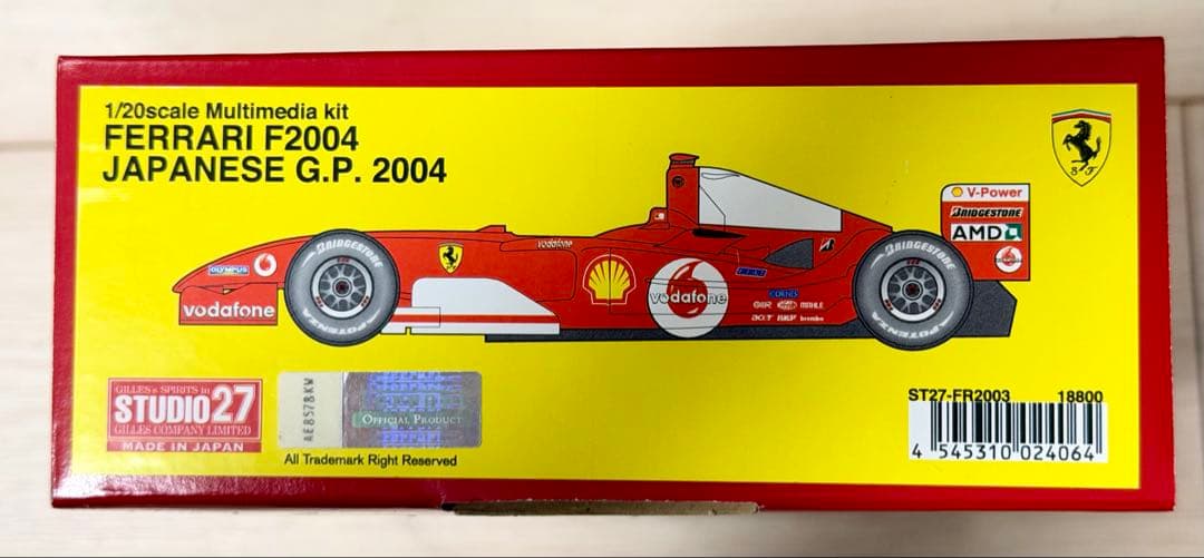 STUDIO27 スタジオ27 フェラーリ　F2004　Japanese GP