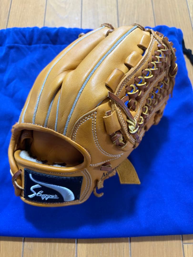 久保田スラッガー軟式内野手用　KSN-L7S タン　湯揉み型付済　未使用品