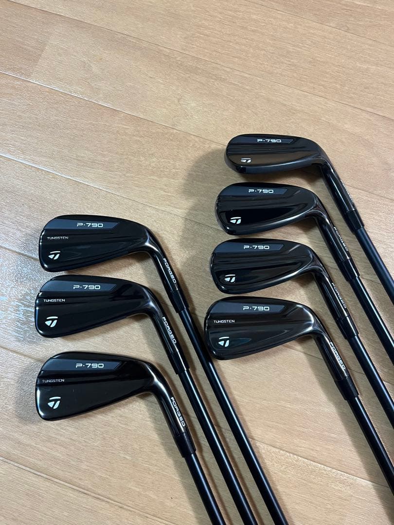 TaylorMade P790 ブラック（限定品）アイアン7本セット