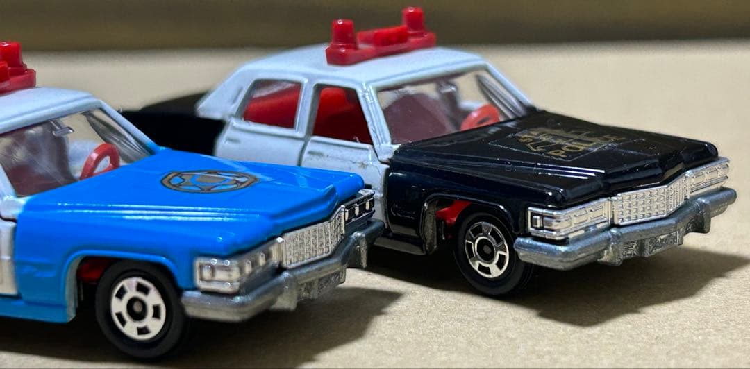 日本製 トミカ キャデラック ポリスカー 2台セット