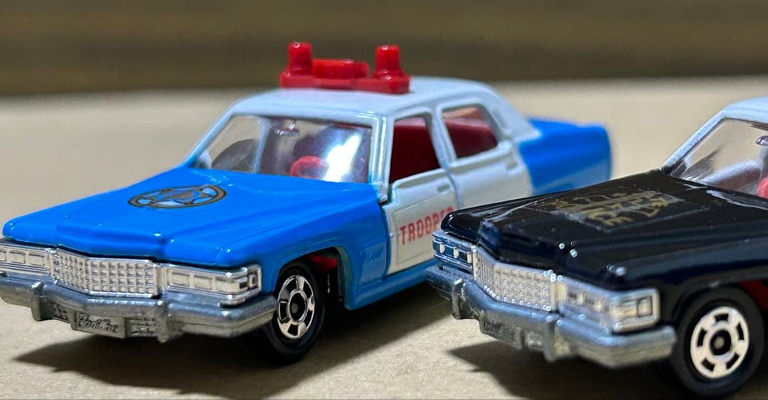 日本製 トミカ キャデラック ポリスカー 2台セット