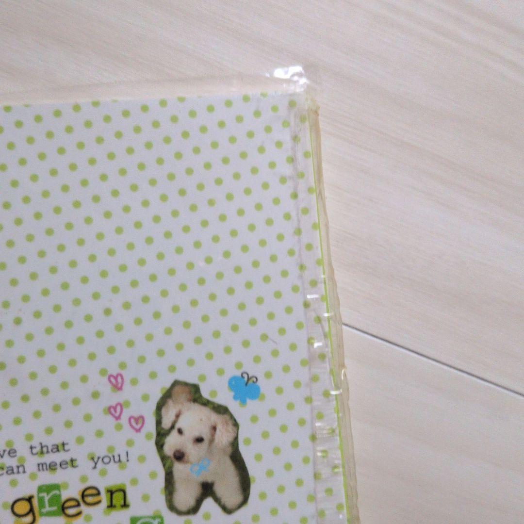 未使用品ブック型メモ帳　平成レトロ　外国人女の子　昔クーリア