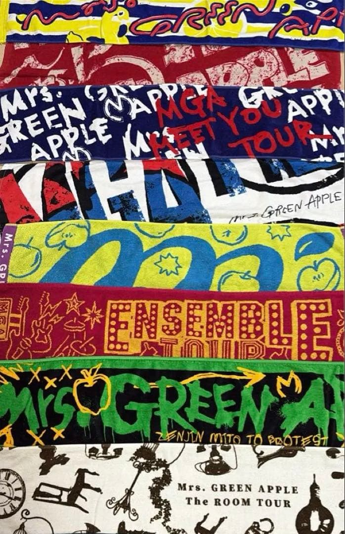 猫又　 Mrs.GREEN APPLE タオル