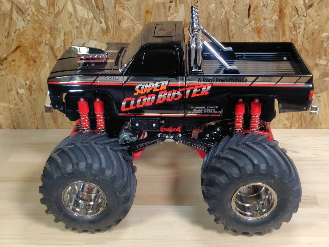 タミヤ スーパークラッドバスター ブラックエディション パール塗装済み 完成品