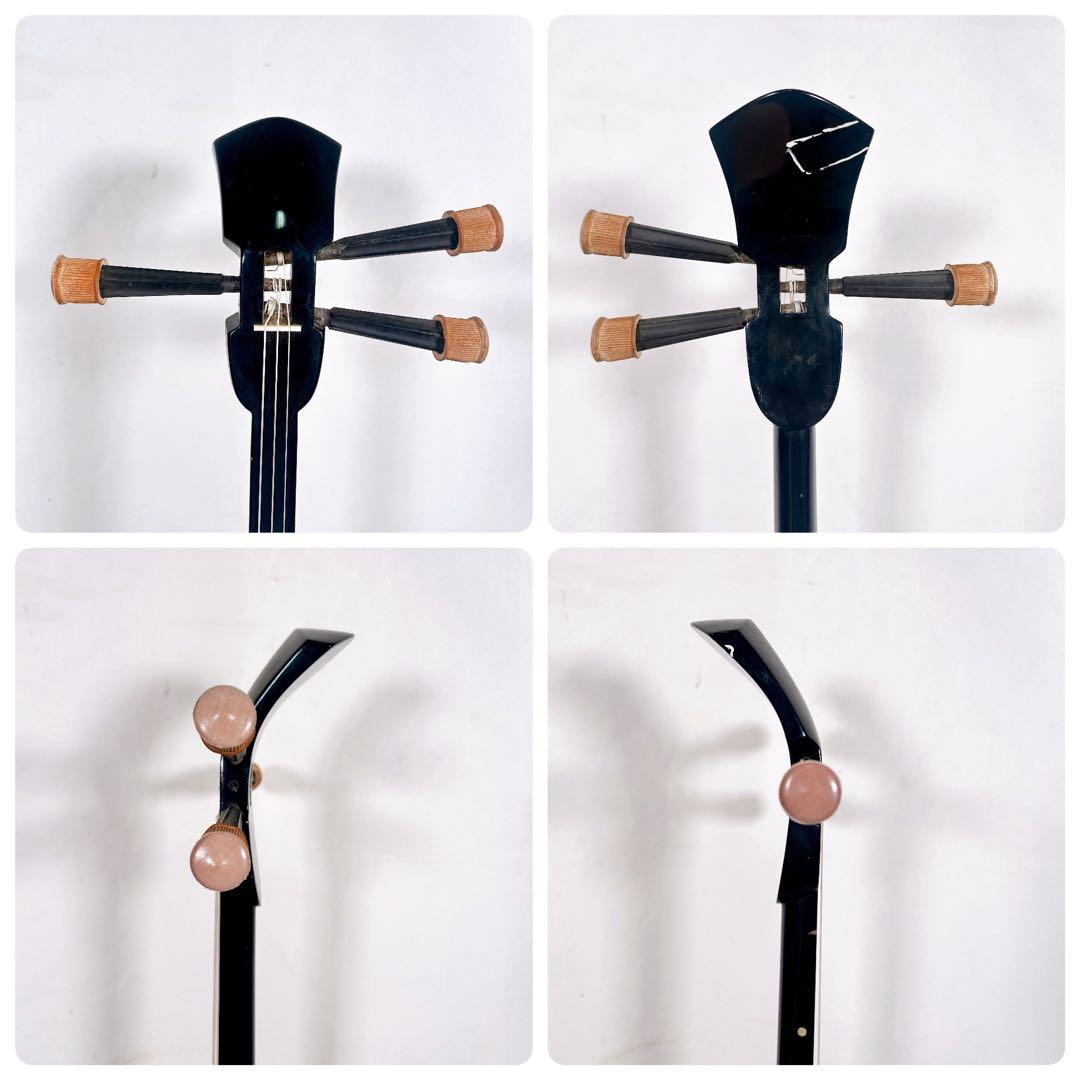 沖縄三線 三味線　人工　合皮　ケース付