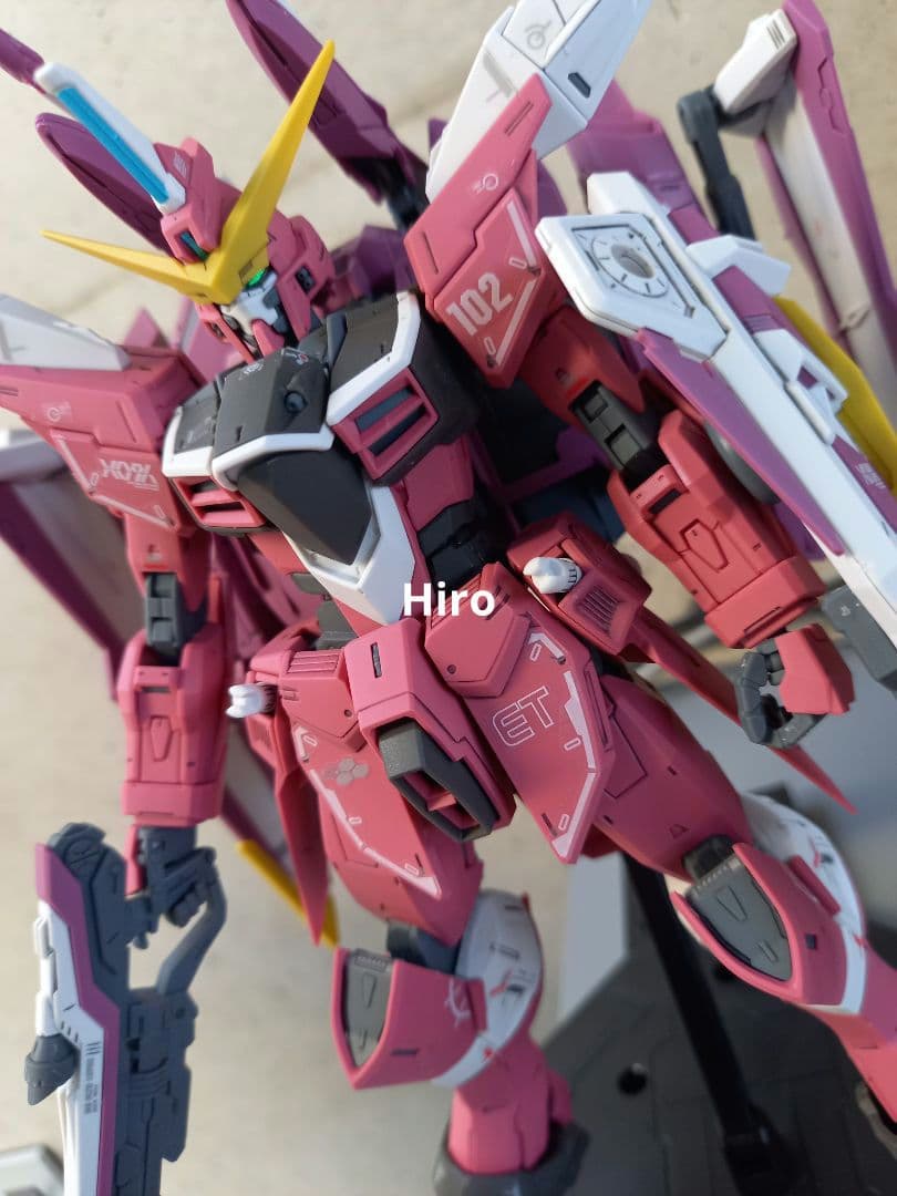 MG　ジャスティス ガンダム　完成品　SEED　シード デスティニー　ガンプラ