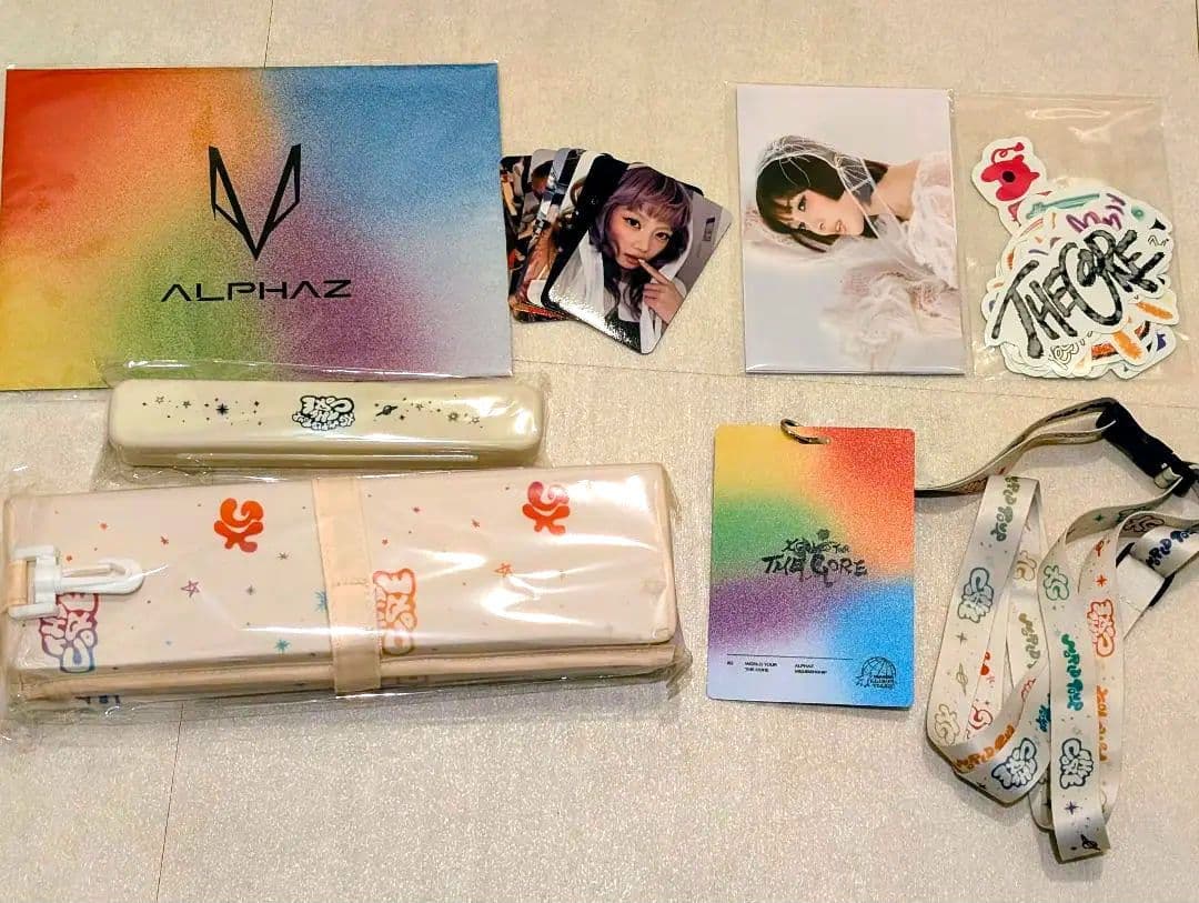 XG CORE グローバルパッケージ　オリジナルグッズ10点　手渡しトレカ付き