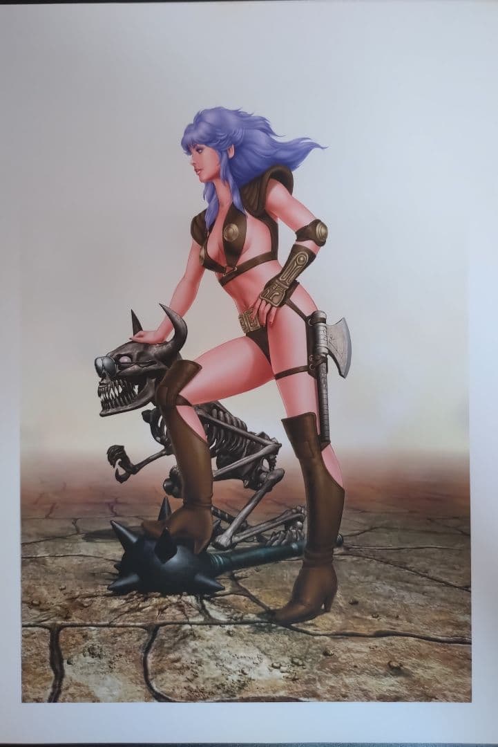 コブラ 限定公式複製原画 スペースアドベンチャーコブラ　COBRA　寺沢