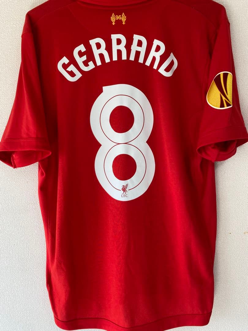 【正規品】　ジェラード　ユニフォーム　リバプール　12/13 EL