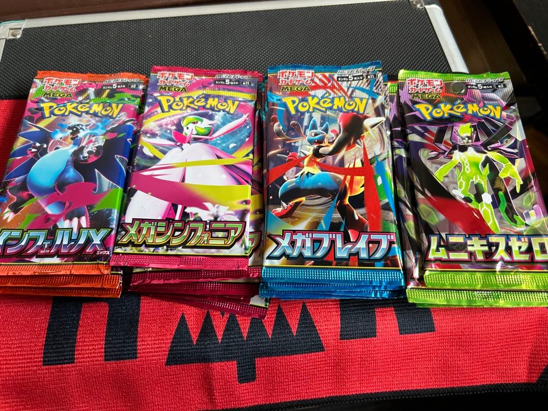 ポケモンカードゲーム メガ進化パック 4個セット