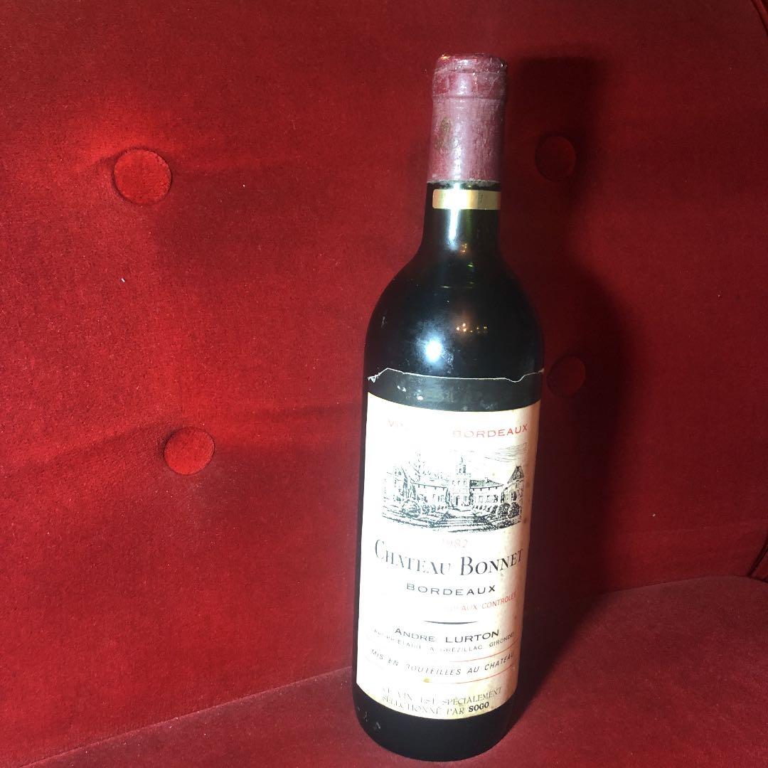 chateau bonnet1982 GACT様絶賛当り年 シャトーボネ赤ワイン
