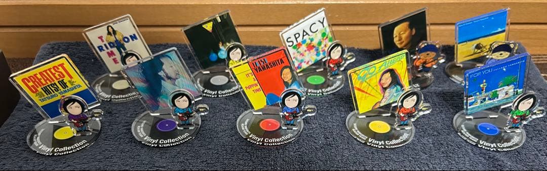 山下達郎 限定ガチャミニアクリルスタンドコンプリートセット