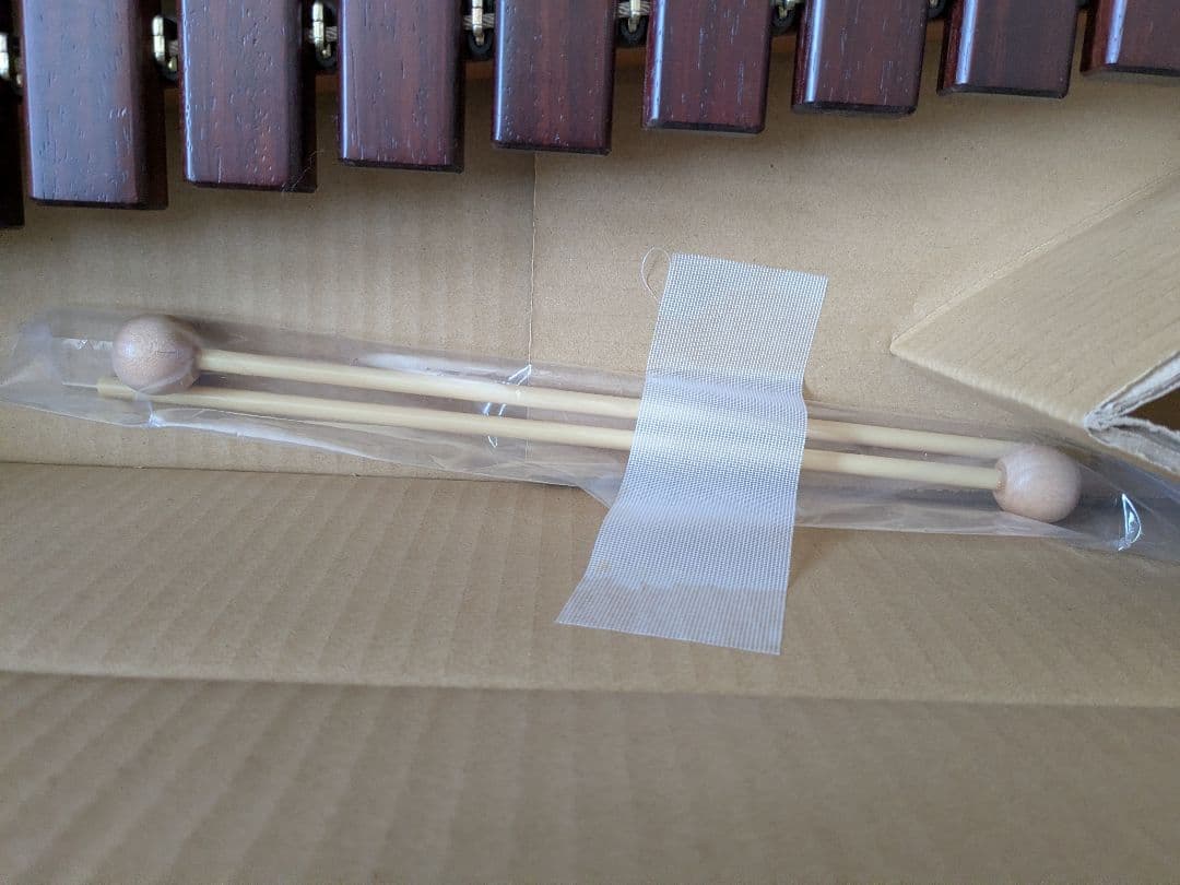 KOROGIコオロギ　木製シロフォン マレット付き