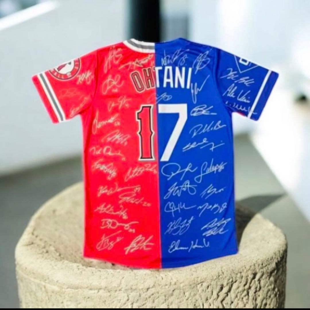 大谷 ユニフォーム エンゼルス ドジャース ミックス エンジャース 2025