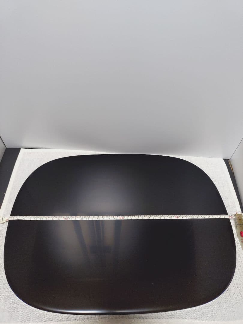 値下げ【新品未使用】越前塗　溜塗（ためぬり）尺3小判盆