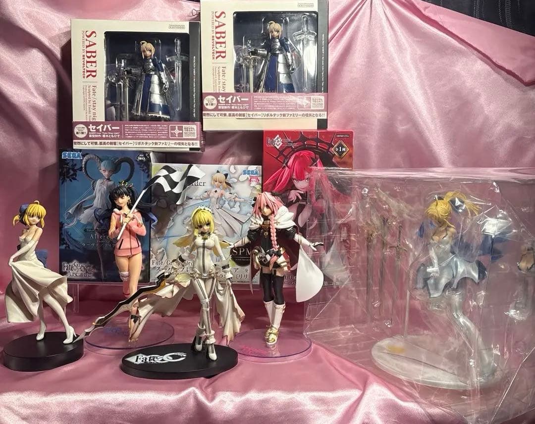 1月30日で出品取消し　【Fate】 フィギュア 10体 セット まとめ売り