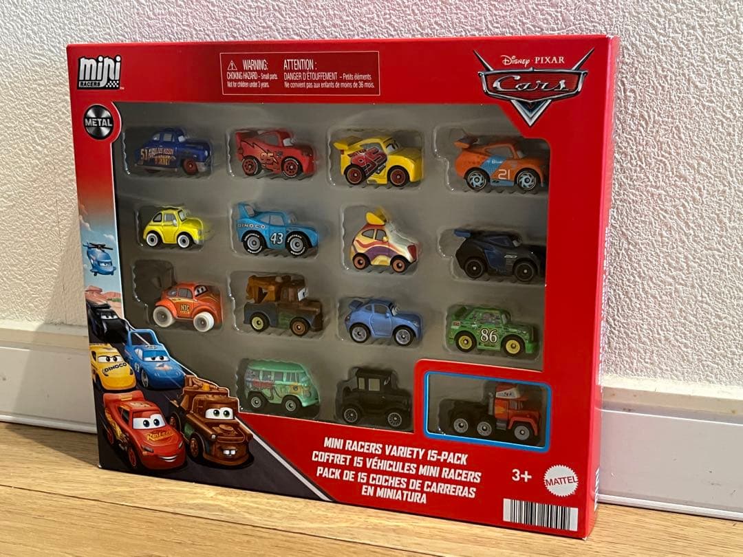 Disney Pixar Cars ミニレーサー15個セット