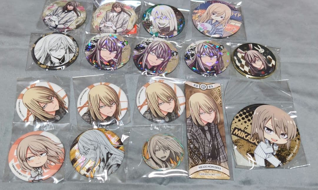 ✩*様 桃源暗鬼　桃寺神門　缶バッジセット　②