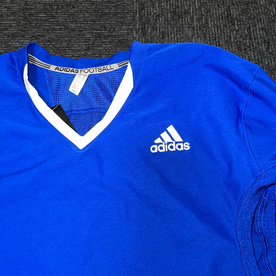 アディダス　メンズ　アメフト　ジャージー　ウェア　XLサイズ　ブルー