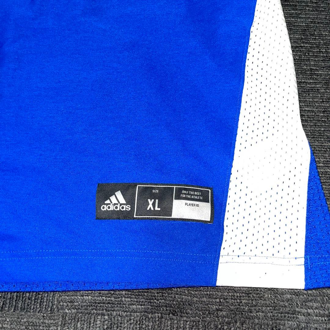 アディダス　メンズ　アメフト　ジャージー　ウェア　XLサイズ　ブルー