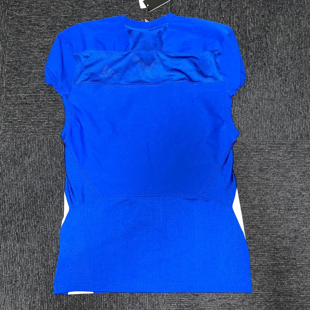 アディダス　メンズ　アメフト　ジャージー　ウェア　XLサイズ　ブルー