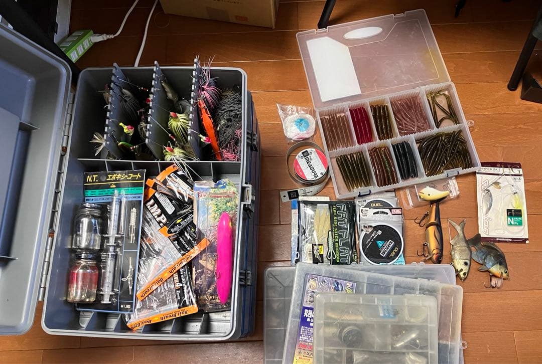 バス釣り引退セット ルアー ライン その他