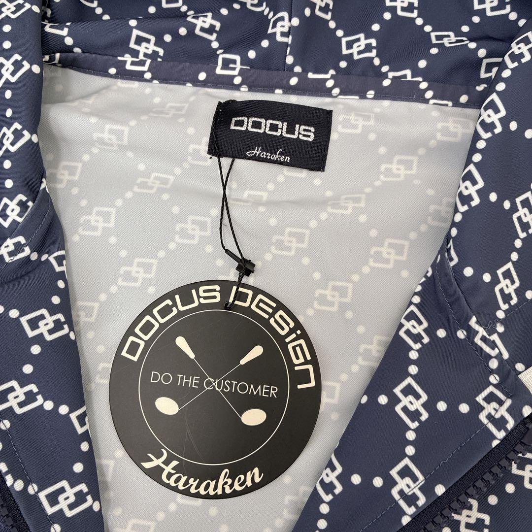 DOCUS ドゥーカス hoodie ゴルフウェア　パーカー　総柄　XL