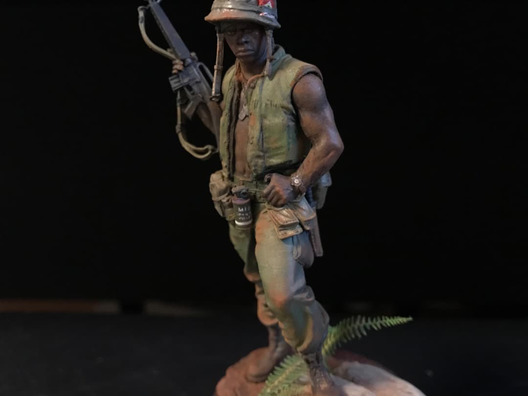 フィギュア　米軍　ベトナム戦争　1968 金属製　完成品