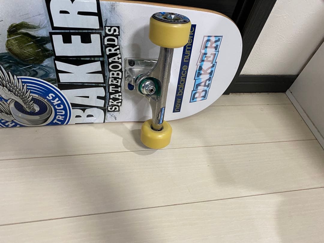 BAKER スケートボード ホワイト ブルー