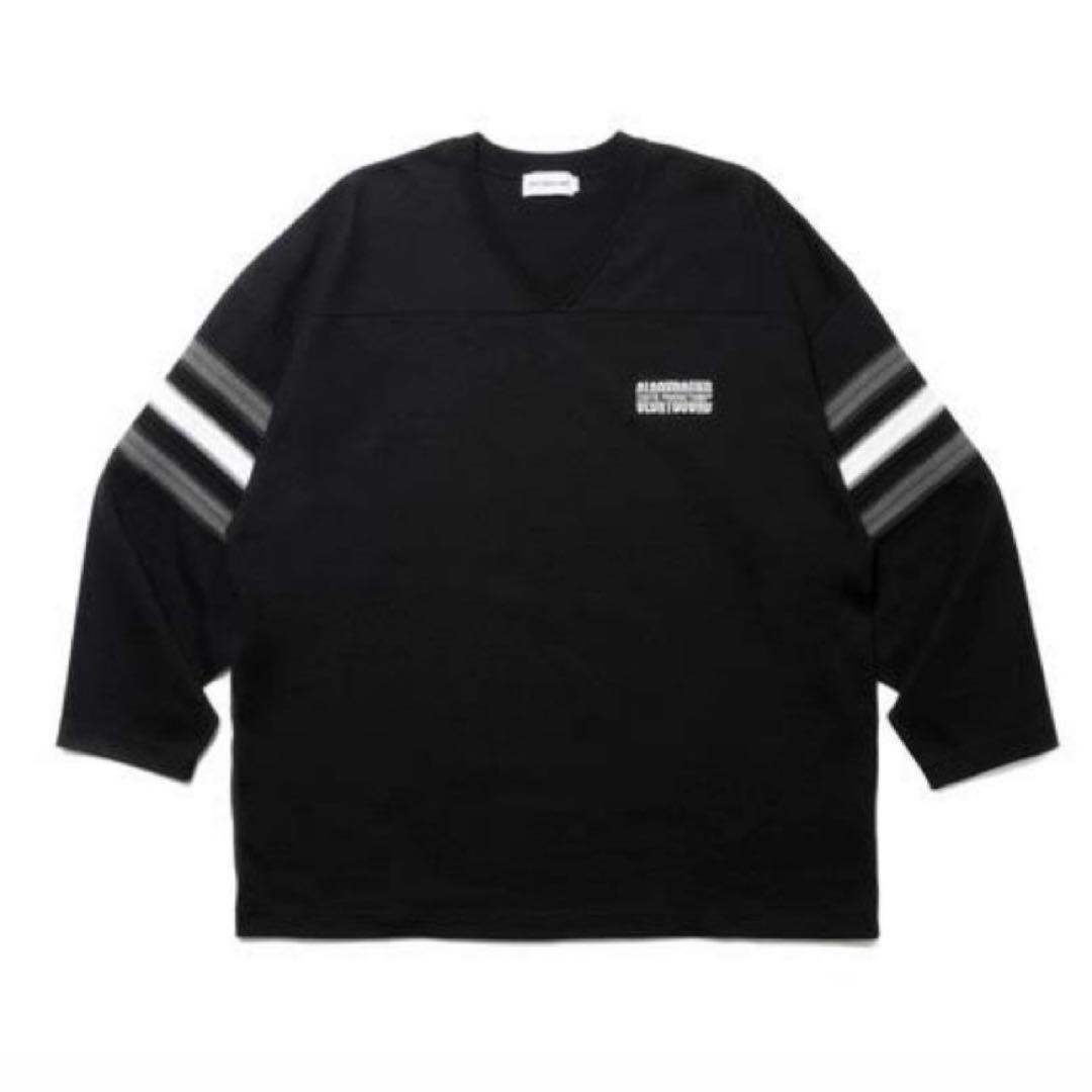 シャツ HEAVY OZ JERSEY JACQUARD SLEEVE HOCKEY