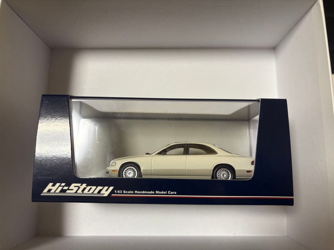 ハイストーリー 1/43 マツダ センティア エクスクルーシブ　シグナスホワイト