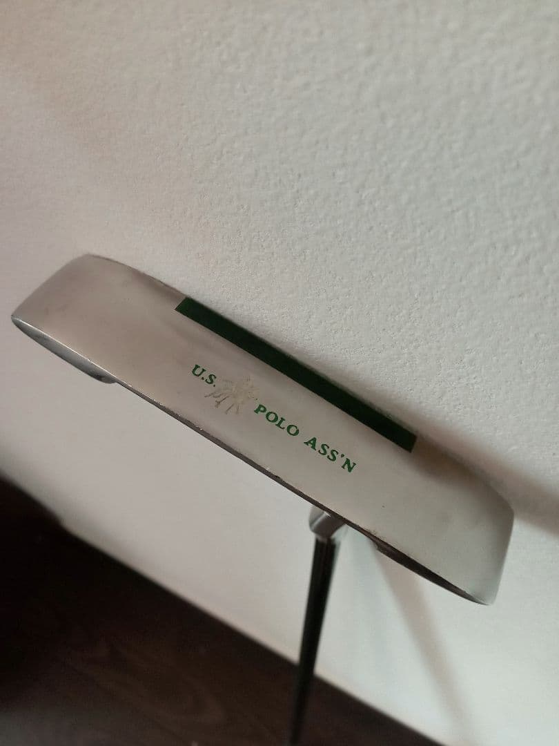 U.S PORO ASS'N 翡翠入り　 ゴルフパター