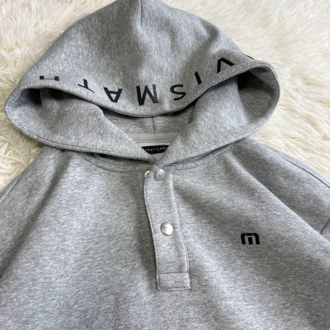 【トラビスマシュー】美品 パーカー 肉厚 グレー Mサイズ レディース