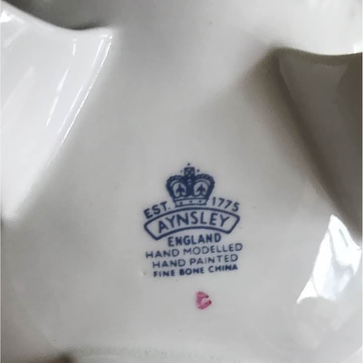 AYNSLEY English violet  陶器