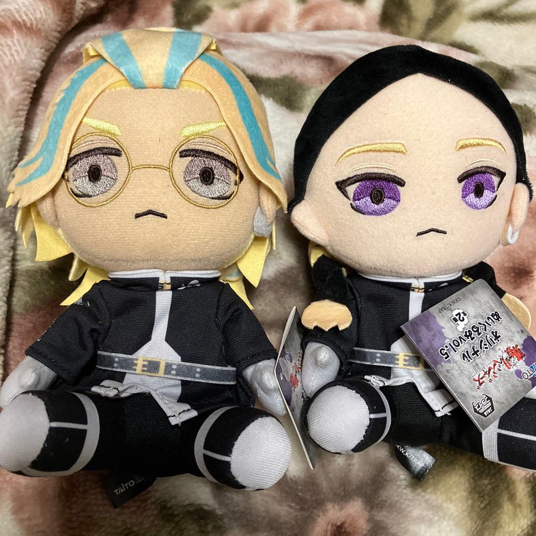 東京リベンジャーズ オリジナルぬいぐるみ vol.5 灰谷蘭 灰谷竜胆 セット
