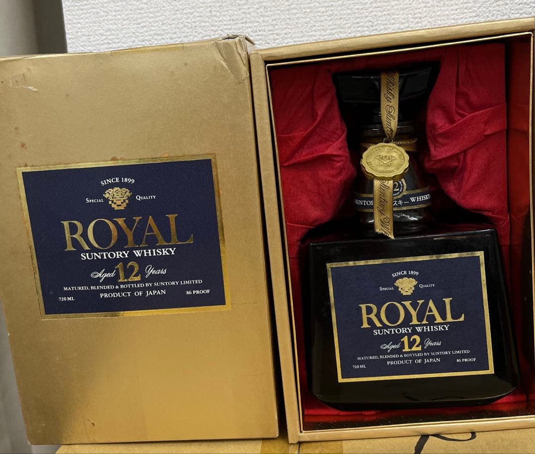 サントリー ロイヤル 12年 ウイスキー 720ml 43%箱おまけ