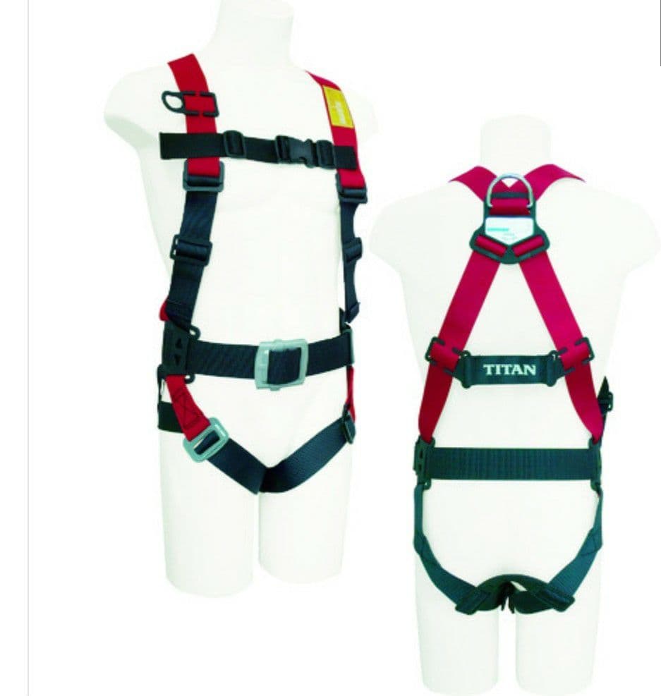 タイタン イージーハーネス ネオ M 胴ベルト付 (墜落制止用器具)