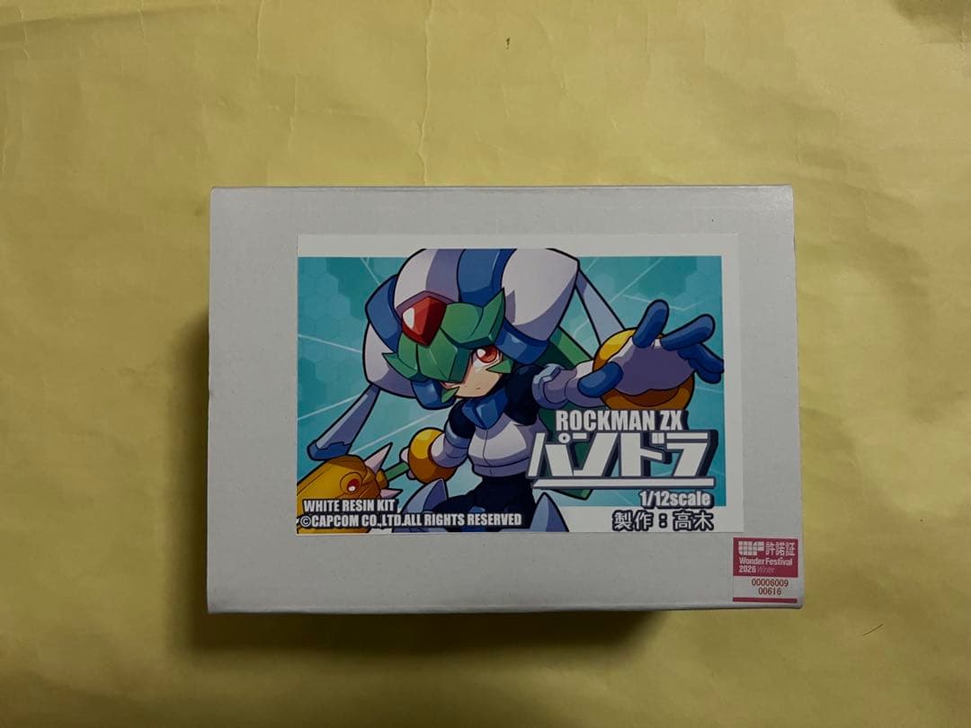 ワンフェス2026 ずんだ庵 ロックマンゼクス パンドラ ガレージキット
