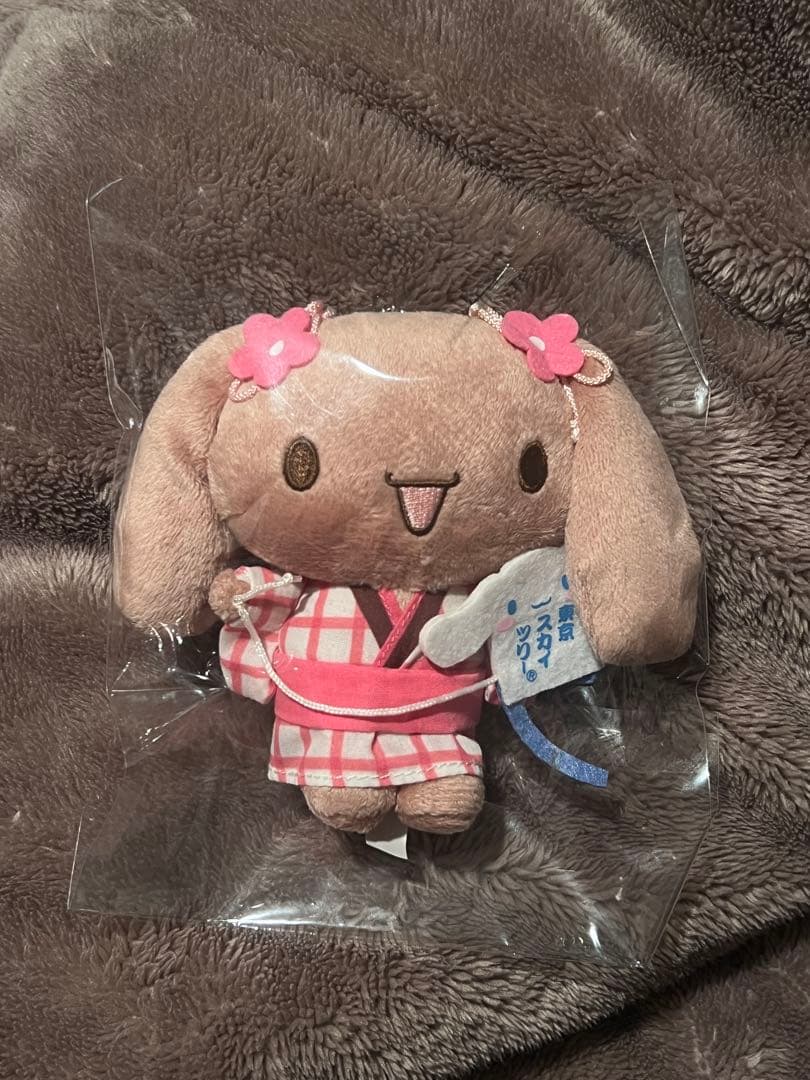 シナモンロール　モカ　スカイツリー　マスコット　ぬいぐるみ