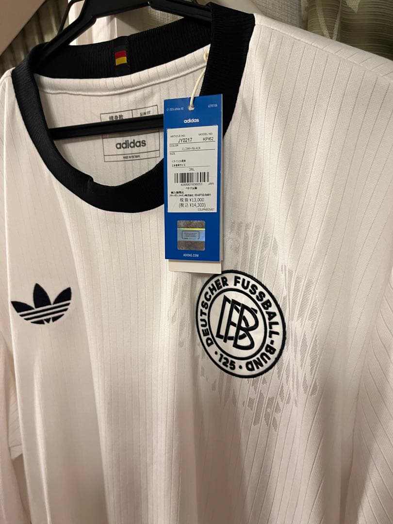 【新品未使用】ドイツ代表 アニバーサリー 長袖ユニフォーム 3XL