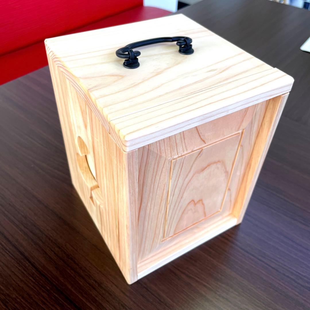 ハンドメイド*檜の遊山箱*お弁当箱* 小物入れ