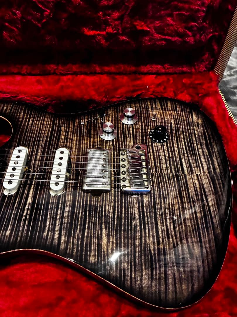 上から下まで激杢ギター　asher s custom ハイエンド　現レート71万