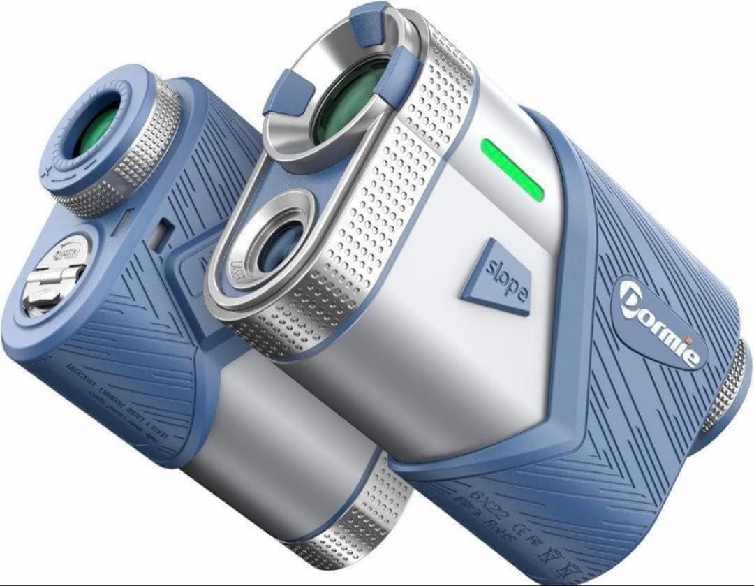 レーザー距離計 800yd スロープ機能 電池式 ゴルフ距離計 磁気吸着