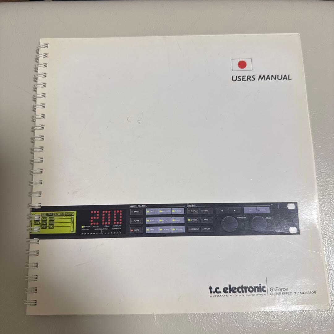 【値下げ！】TC Electronic G-Force マルチエフェクター