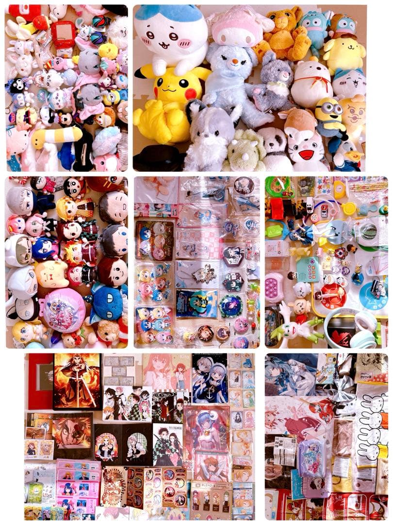 『ノンジャンル　キャラクター&アニメグッズ、雑貨類　大量まとめ売り　詰め合わせ