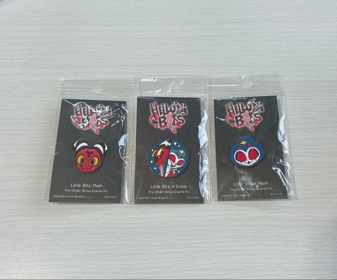 HelluvaBoss ピン ヘルヴァボス ストラス ブリッツ 特典