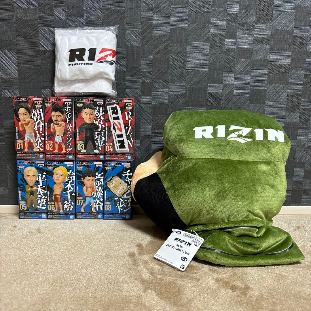 RIZIN ワーコレ+ BIGグローブ右＋おまけ　ヘアバンド　セット