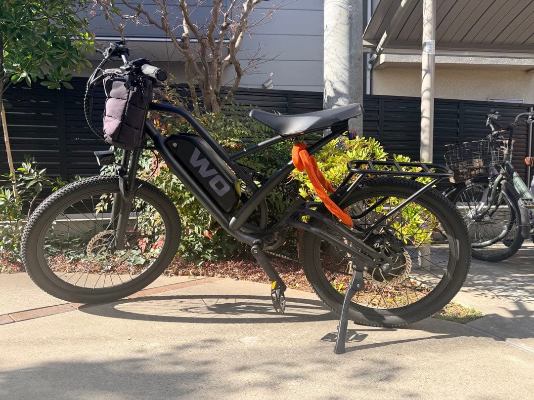【大容量21Ah】WO TWO FOUR 電動アシスト自転車 走行少なめ 美品